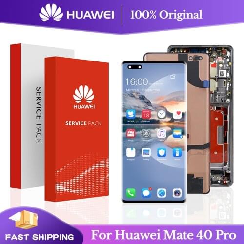 Original 6.76'' For Huawei Mate 40 Pro LCD Touch Screen Digitizer Assembly Replacement For Huawei Mate40 Pro NOH-NX9 Display