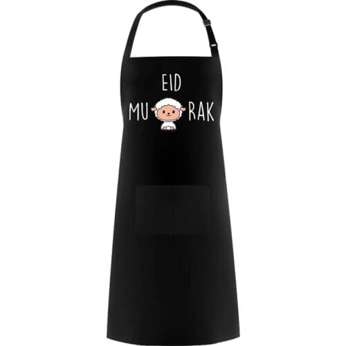 Sheep Eid Mubarak apron Muslim Islamic Ramadan Kareem Holiday BBQ Party Eid al-Adha Iftar Master Chef mom dad gift present