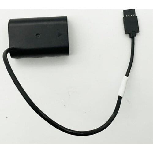 DC Coupler Faux Battery Power Adapter Cable for Panasonic GH5 S GH4 GH3 Battery BLF19 to DJI Ronin-S Stabilizer Power Supply