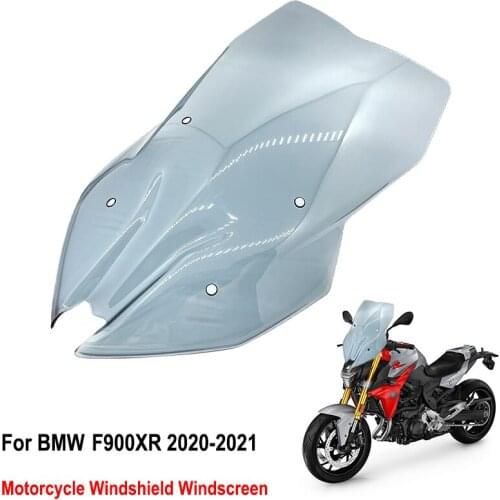 New Motorcycle Windscreen Windshield Wind Shield Deflector Protector Screen Visor With Screws For BMW F900XR F900 XR 2020 2021