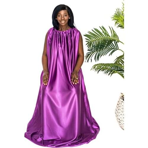 Women Bohemian Long Maxi Dress O-Neck Sexy Lace up Sleeveless Summer Sundress Casual Loose Solid Beach Robe Vestidos 5XL