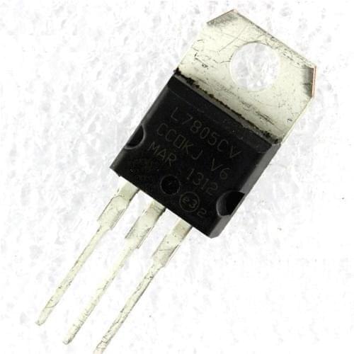 10 Pcs LM7805 L7805 7805 TO-220 Voltage Regulator IC