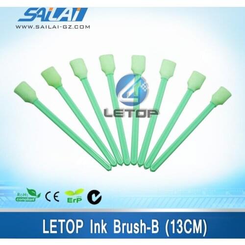 100pcs Per Pack Spare Parts Supplier Printhead Cleaning 100pcs Cotton Swabs Ink Stick