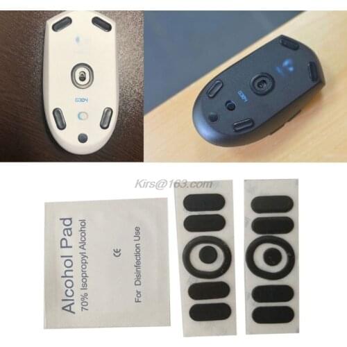 2Pcs 0.6mm Thickness Replace Mouse Feet Mouse Skates For Logitech G304 G305 Mouse