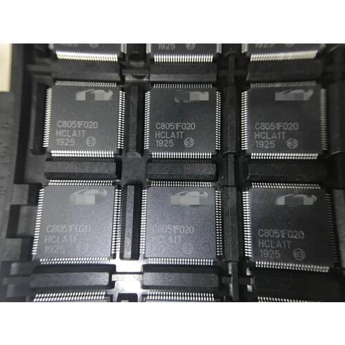 10PCS new be of great quality C8051F020-GQR C8051F020 single chip composite signal system with 64 digital