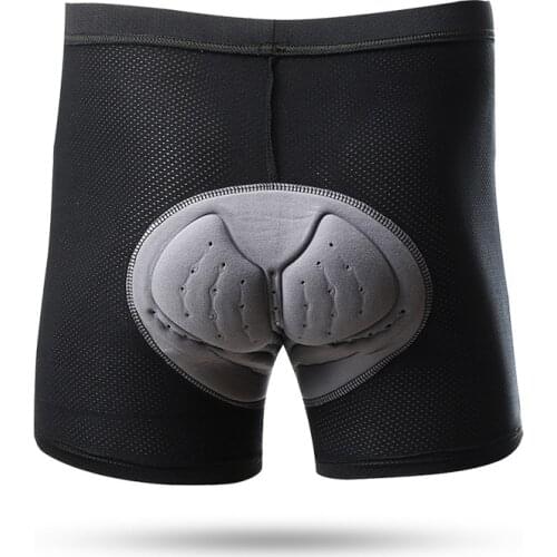 2018 men cycling underwear shorts with Silica gel pad underpants bike shorts black bermuda ciclismo CC9111