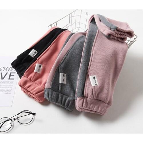 2021 Childrens Casual Pants Spring New Childrens Korean Style Harem Casual Pants Girls Sport Pant Loose Trousers 2-7 Years