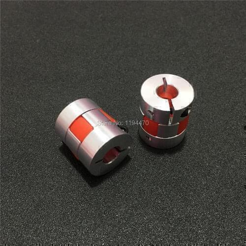 5pcs BF 12.7x12mm D30 L42 12.7mm to 12mm Flexible Plum Coupling CNC Stepper Motor Shaft Coupler Connector 3D Printer