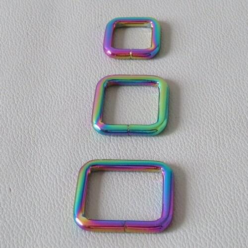 50Pcs/Lot Wholeslae Metal Bag Belt Strap Ring Buckle Hardware Clasp Dog Pet Leash Leads Rope Loop Handbag Backpack DIY Accessory