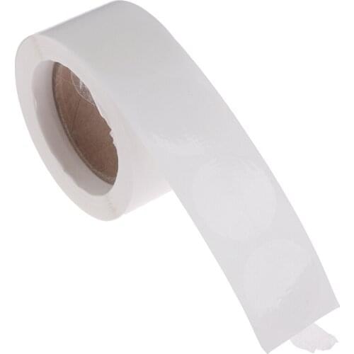 500pcs/Roll Round Pvc Clear Sticker Scrapbooking For Package And Evenlope Seal Labels Sticker Office Stationery Sticker