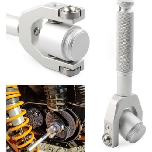 64''/72'' Belt Changing Tool Clutch Removal For Can-Am Maverick X3 Max Turbo CNC Silver