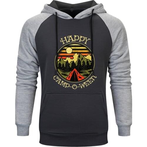 Happy Sun Print Raglan Hoody For Mens Streetwear Fashion Sweatshirt Hoodie Hipster Winter Fall Tops New Arrival Tracksuits Homme