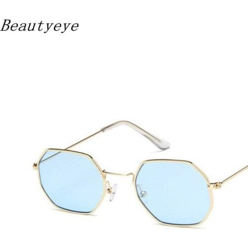 European and American style Sunglasses Luxury Irregular Polygon Small Frame Men Women Brand Glasses Fashion Male Female UV400