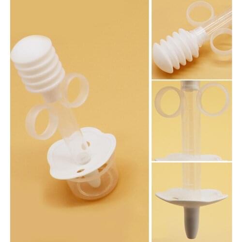 5ml Toddler Infant Baby Pacifier Measuring Medicine Bottle Cup Feeder