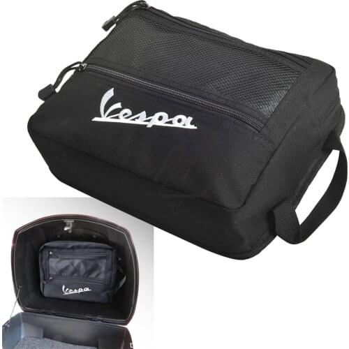 Inside Topcase Underseat Storage Pouch Case for Vespa GTS GTV LX Sprint Primavera 50 125 150 250 300 300ie