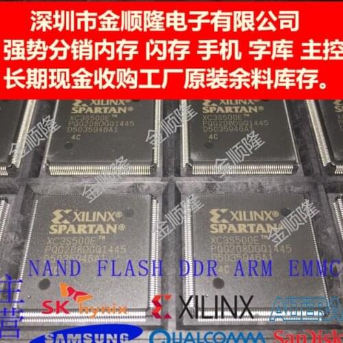 XC3S500E-4PQG208C XILINX QFP208 XC3S500E