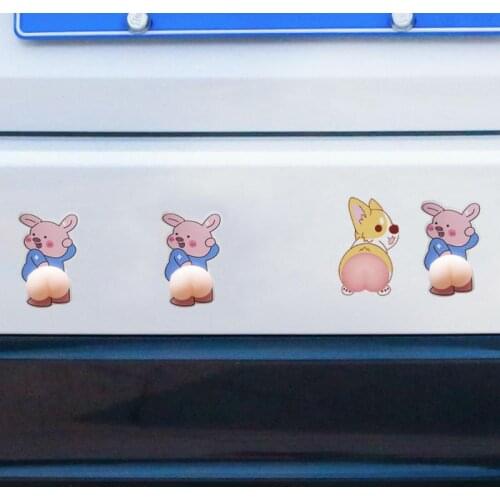 Guard Anti Chafing Car Door Protector Anti-scratch Cute Butt Strip Body Decoration Bumper Lip Protection Anti-collision Glue