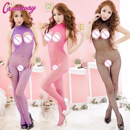 Hot Sexy Underwear See-through Nighty Dress Fishnet Bodystocking Women Sexy Costumes Sexy Lingerie Hot Baby Doll Erotic Lingerie