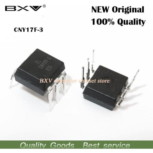 10pcs CNY17F-2 DIP-6 CNY17-2 DIP CNY17F-3 CNY17-1 CNY17F DIP6 CNY17 NEW IC