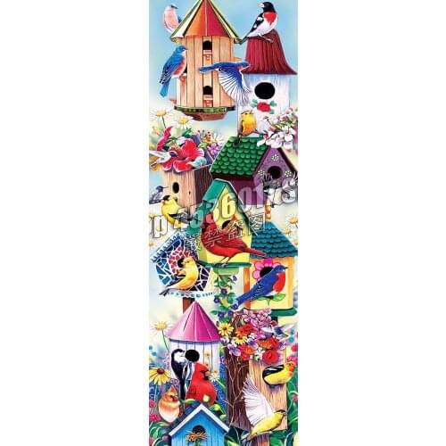 Diamond Mosaic Diy diamond painting Birds Gardening & Flowers Birdhouse cross stitch full 5D diamond embroidery rhinestone gifts