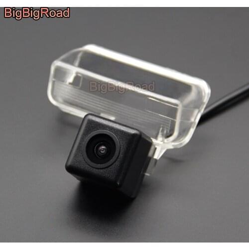 BigBigRoad Car Rear View Camera For TOYOTA Blade Auris MK1 E150 2006 - 2012 / Camry Verso EZ 2012 Yaris 2013 Corolla Vios 2014