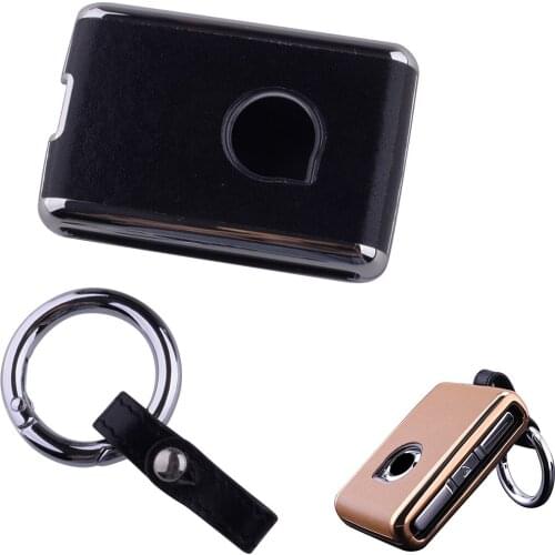 Car Remote Key Fob Cover Shell Protector Case With Key-chain Accessories Fit For Volvo S60 S80 S90 C30 V70 V90 XC40 XC60 XC70