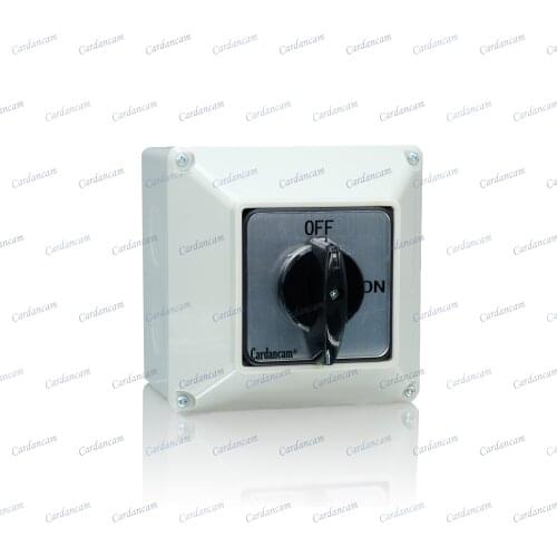 Cardancam Universal Switch TA10-32(LW26/LW39/LW38/CA10/C26) Cam Swtich Ui660V Ith 32A OFF-ON 0-1 1-0-2 with Waterproof Box