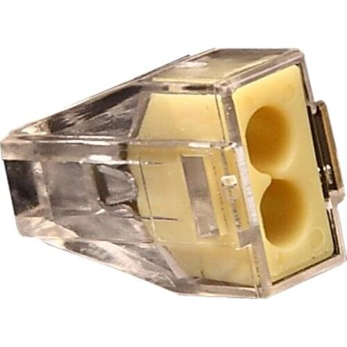 PCT-102 push in wire connectors terminal blocks 2 pins