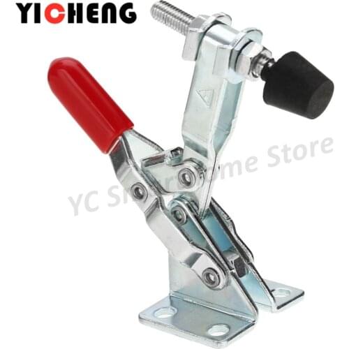 1pcs GH-201A 27kg GH101A50Kg Horizontal Quick Release Toggle Clamps Set clamps pipe clamp clamps for woodworking