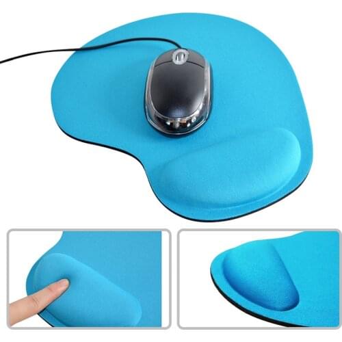 Mouse Pad With Wrist Rest For PC Laptop Gamer Mouse Mat Wrist Comfort Mouse Pad With Soft Airbag Anti-Slip Computer Accessories
