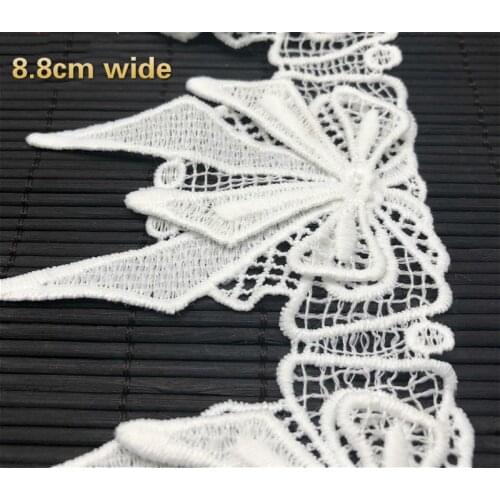 Fashion Embroidery Three-dimensional Butterfly Bow Lace Accessories DIY Trend Clothes Skirt Hat Bag Decoration Cloth Stickers
