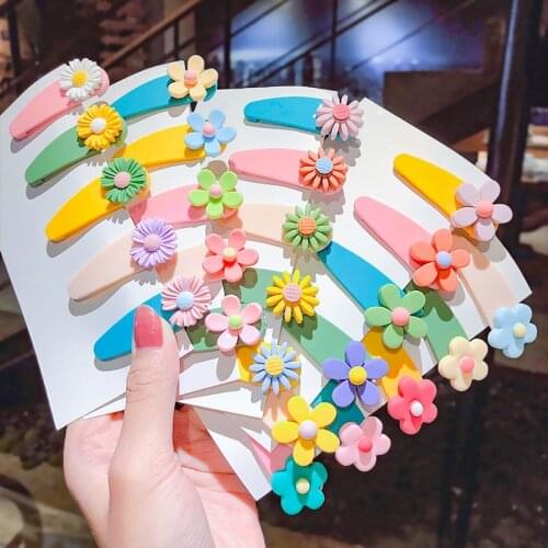 New Lovely Pink Acrylic Scrub Childrens Hair Clip Candy Color Rabbit Cute Animal Hairpin Girl Baby Small Hair Accessories