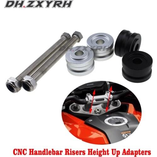 NEW Motorcycle Accessories for Suzuki DL1050XT DL1050A V-Strom V Strom VSTROM DL1050 CNC Handlebar Risers Height Up Adapters