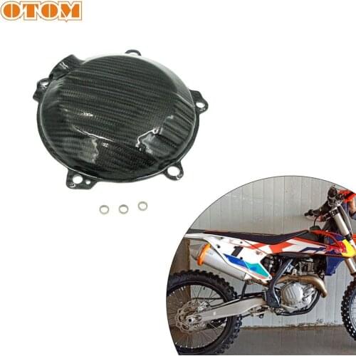 OTOM Dirt Bike Motorcycle Engine Stator Clutch Cover Case Guard Black For KTM XCF450 SXF450 2016-2020 EXC XCW 450 500 2017-2020