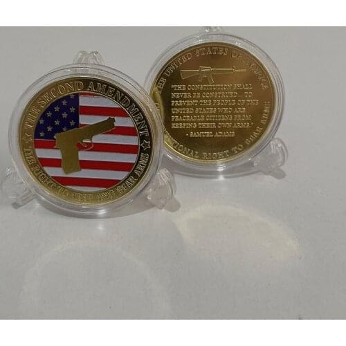 Spot U.S. Sniper Gold-plated Commemorative Coin Collection Coin Relief Gold Medal Commemorative Coin Challenge Coin