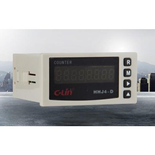 HHJ4-D new digital display counter relay for woven bag 220