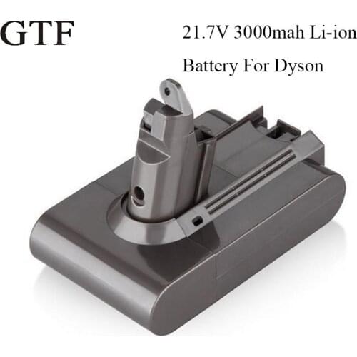 V6 GTF 21.6 V 3000 mAh Replacement Battery for Li-ion Aspirator Dyson DC58 DC61 DC62 V6 965874-02 DC72 Handheld Battery Cells