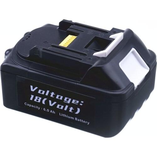 BL1860B 18V 6000mAh Replacement Li-ion Battery With LED Indicator for Makita BL1850 BL1840 BL1830 BL1850 BL1820 Battery