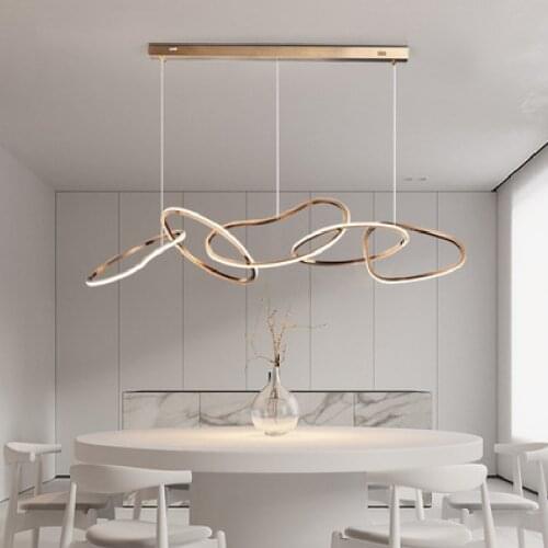 Modern led glass ball lustre suspension lighting light lumiere kitchen fixtures bedroom hanging lamp living room pendant light