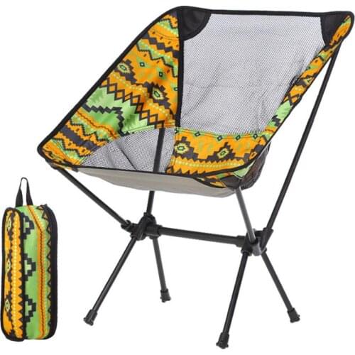Travel Ultralight Folding Chair Superhard High Load Outdoor Camping Chair Portable Beach Hiking Picnic Seat Fishing Tools Chair