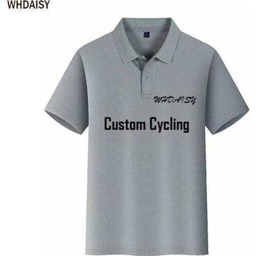 WHDAISY Customized Polo Shirt Cultural Advertising Activity Golf Jersey Short Sleeve Sportswear