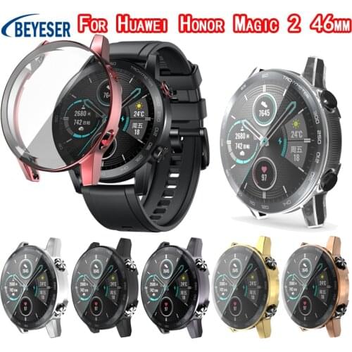 Screen Protector Shell Cover for Huawei Honor Magic 2 46mm Case Tpu plating Scratch-resistant Shell Lightweight Bumper New