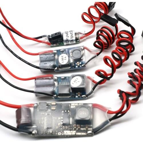 1pcs 3A/5A/7A/15A UBEC,Lowest RF Noise BEC Full Shielding Antijamming Switching Regulator