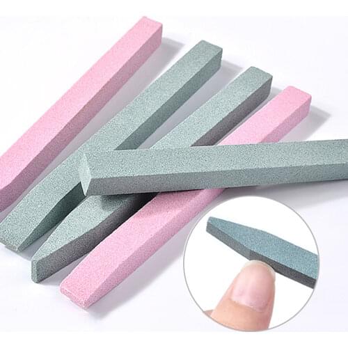1pcs Quartz Nail File Buffer Sandpaper Acrylic UV Gel Nail Art Files Sanding Block Pedicure DIY Tips Manicure Polishing Tools