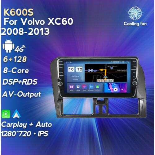 MEKEDE IPS 1280*720 Android 11 Car Radio Multimedia Video Player Navigation GPS 2 din for Volvo XC60 2008-2017 DSP+RDS WIFI BT