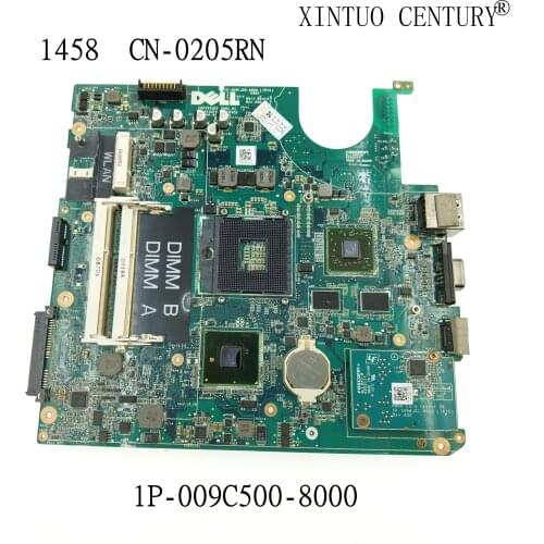 CN-0205RN 0205RN 205RN Laptop Motherboard For DELL Studio 1458 S1458 Notebook Mainboard 1P-009CJ00-8000 216-0774009 HM55