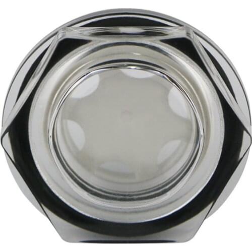 3/8" 1/2" 3/4" 1" BSP Male Threaded Hex Head Oil Level Gauge Sight Glass Air Compressor Machine Tool Fitting