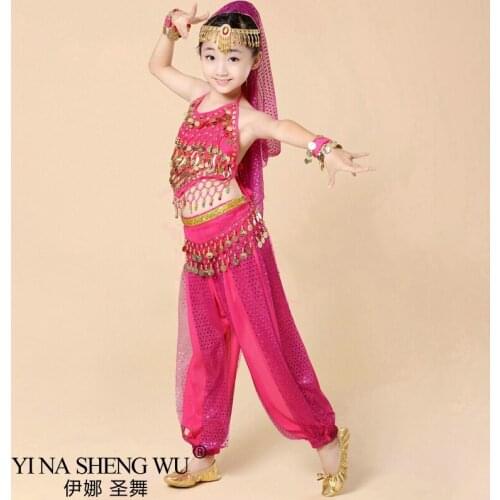 Kid Adult Dancewear Professional Belly Dance Costume For Girl Egypt Belly Dance Costumes For Girls India Bollywood Dance Sets