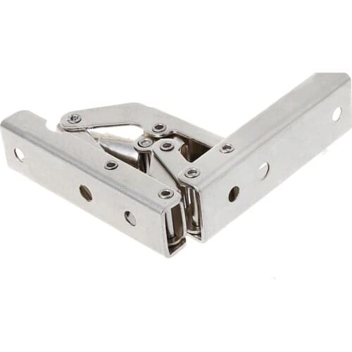 1 Pcs/set RV Accessories Engineering Spring Bridge Type Hinge Strip 90 Degree Furniture Hardware Simple Installation Hinge