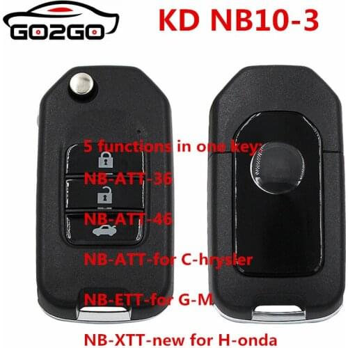 KEYDIY 5pcs,KD900 NB10-3/4 NB Universal Multi-functional Remote Control For KD MINI/URG200 Key Generater